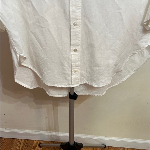 NWT Madewell White Blouse - Picture 3 of 7